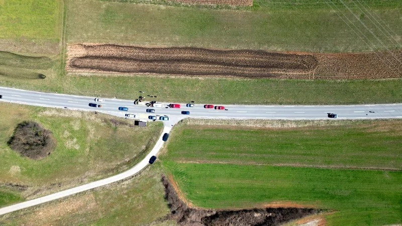 Prometna nesreča se je zgodila pri Rožancu. Foto: A.R.