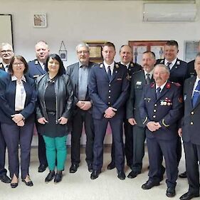 Zaslužnim pripadnikom sil zaščite in reševanja v občini Črnomelj podelili priznanja