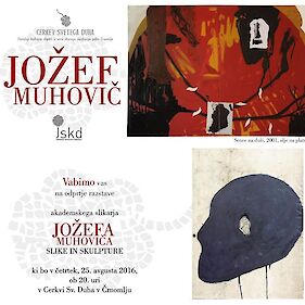 Slike in skulpture Jožeta Muhoviča
