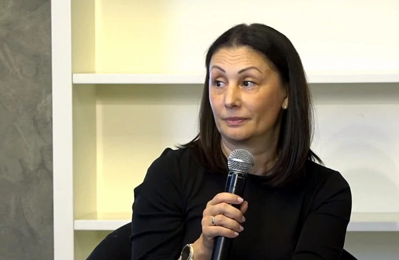 Milena Martinović iz ZD Črnomelj poudarja pomen preventivnega delovanja. Foto: zajem zaslona