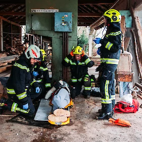 Sektorska gasilska vaja iz prve pomoči v Dragatušu