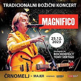 Tradicionalni božični koncert Magnifica: Namesto v Stožicah, tokrat v Črnomlju!