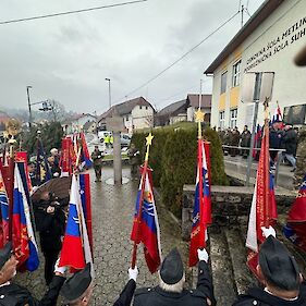 Slovesnost ob 80-letnici odhoda XIV. divizije na Štajersko (foto + video)