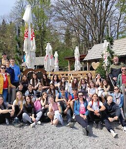 Obisk učencev iz Srbije