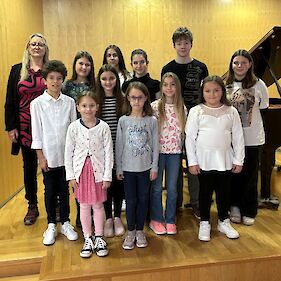 Nastop mladih pianistov iz razreda Urške Ristić