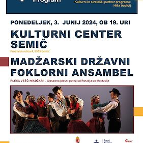 Madžarski državni folklorni ansambel v Semiču