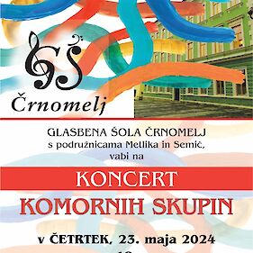 Koncert komornih skupin GŠ Črnomelj v cerkvici sv. Duha